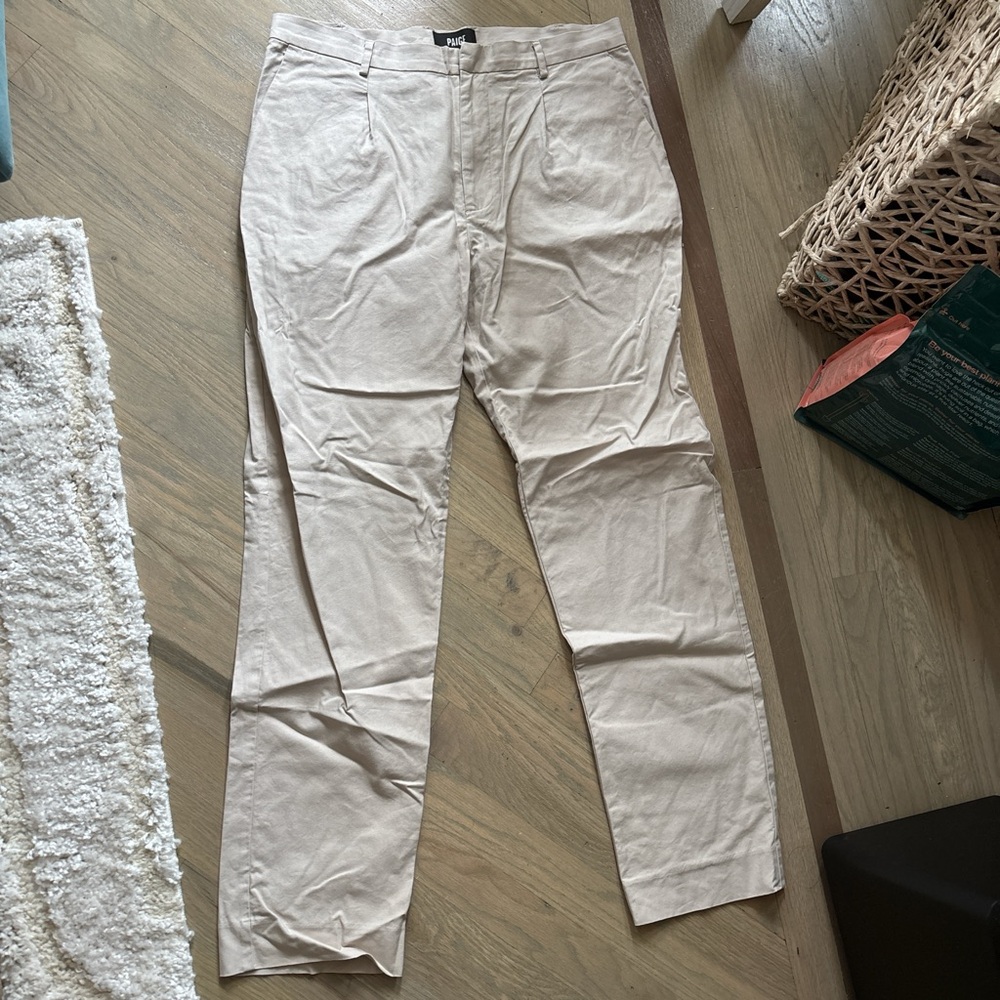 PAIGE Light Tan Trousers